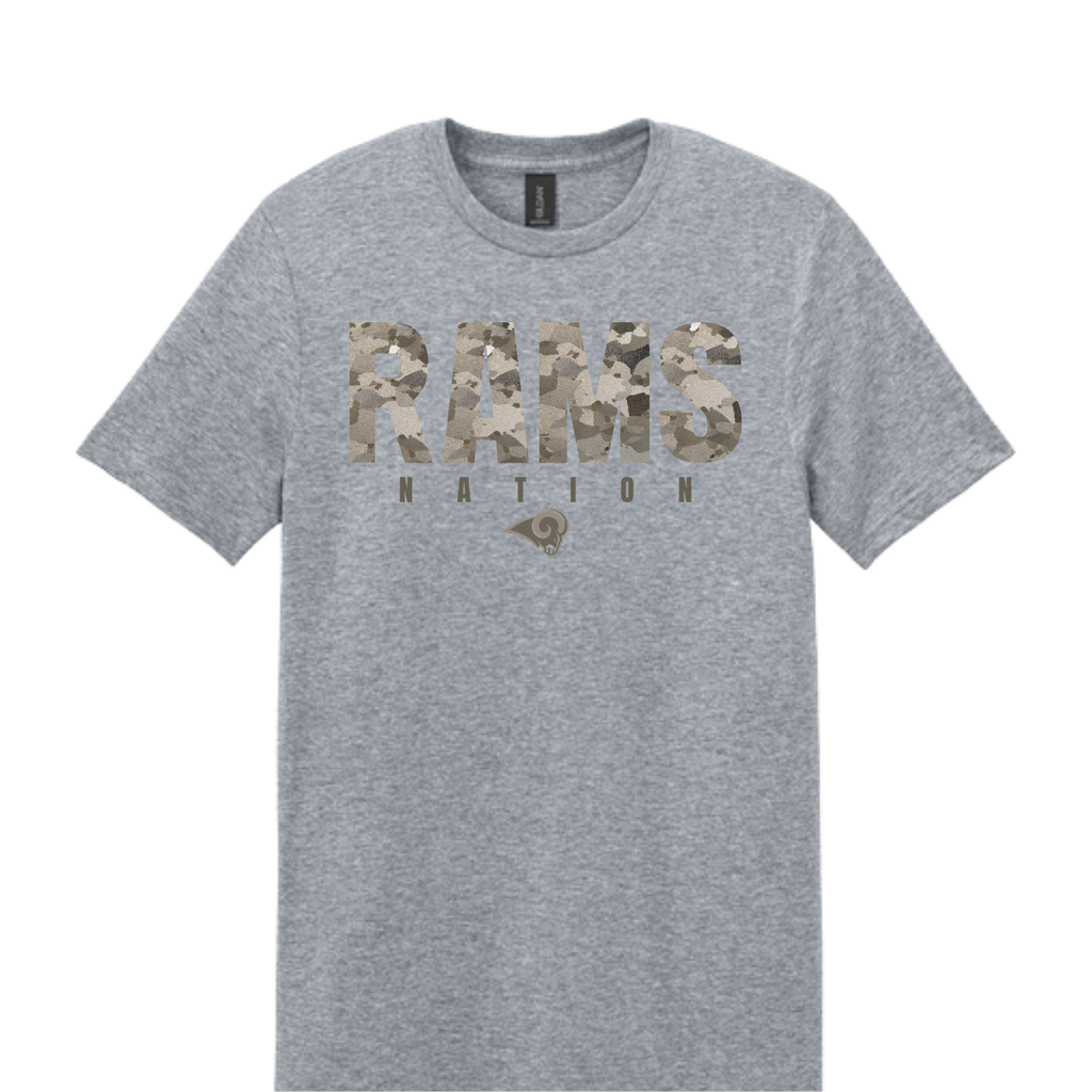 Rams Nation Camo T-Shirt