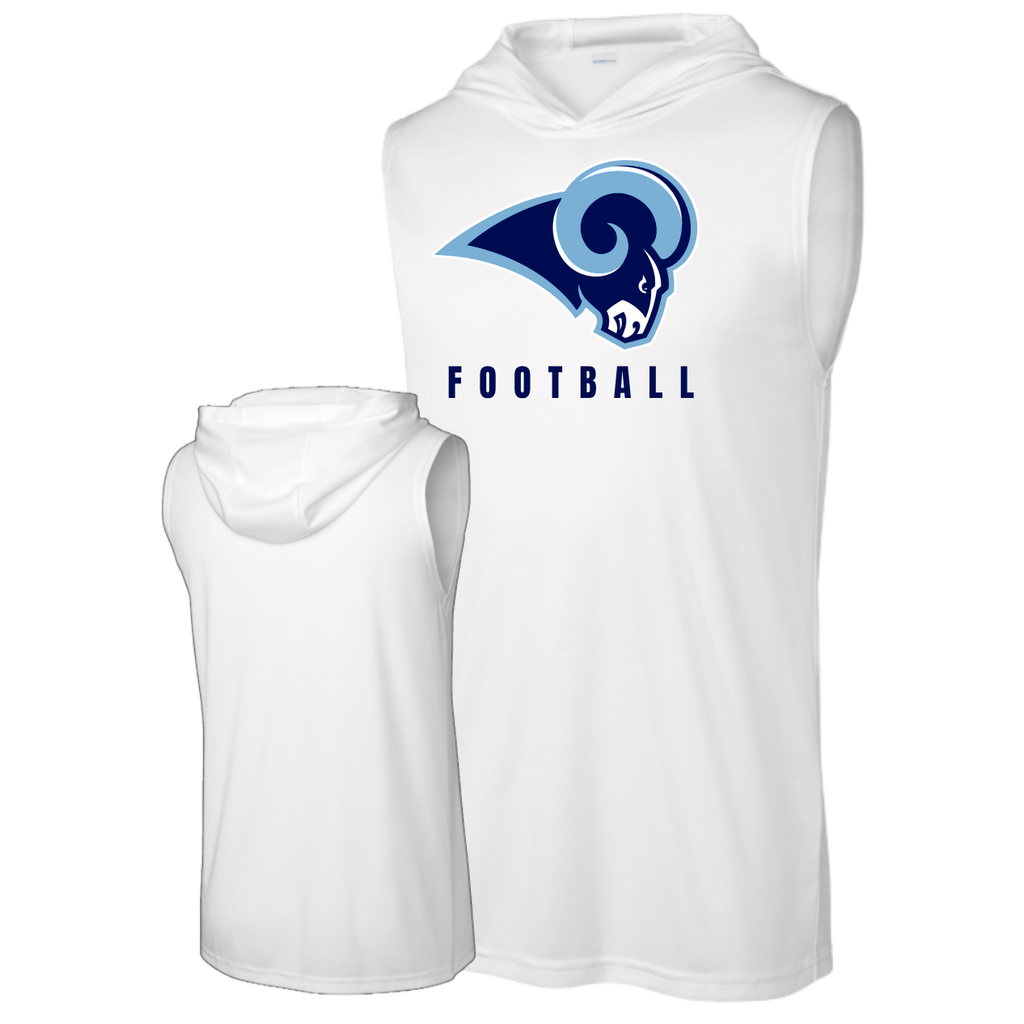 Rams Classic Football Sleeveless Hoodie
