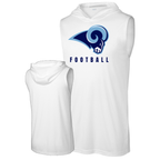 Rams Classic Football Sleeveless Hoodie