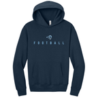 Premium Heavyweight Embroidered Rams Football Hoodie