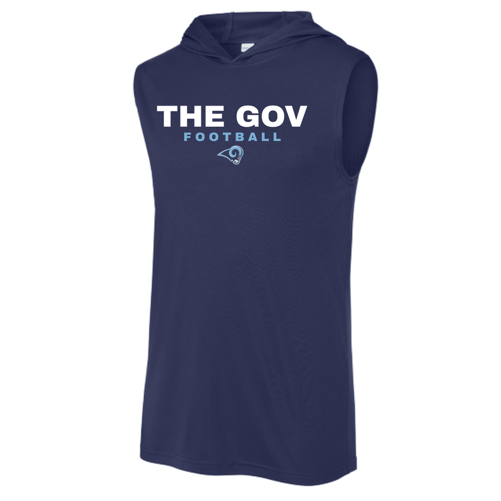 Rams Boosters - The Gov Football Sleeveless Hoodie