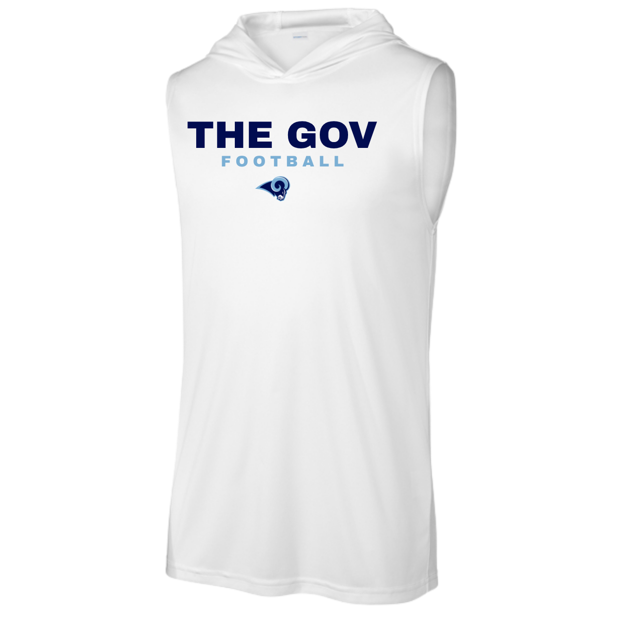 Rams Boosters - The Gov Football Sleeveless Hoodie