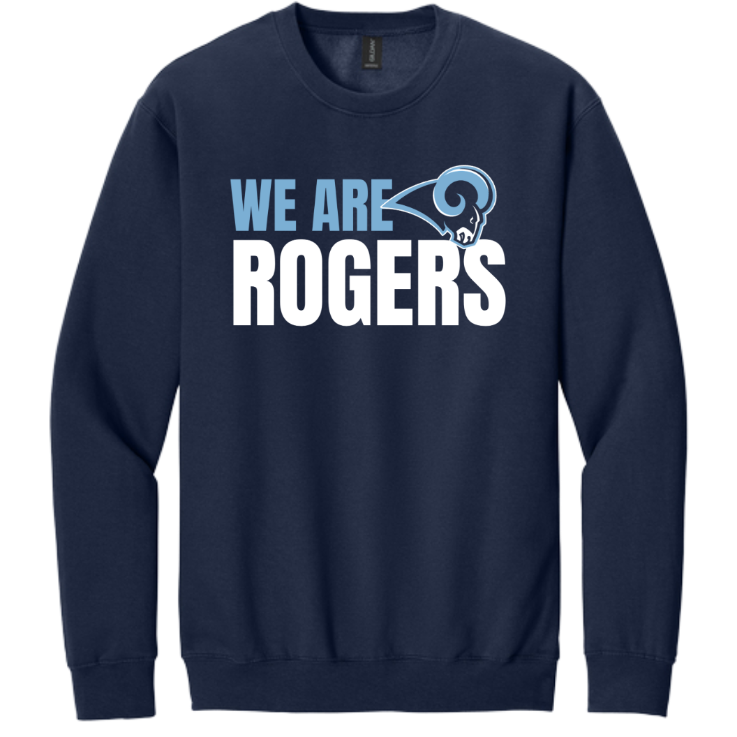 Rams Boosters - We Are Rogers Hoodie or Crew