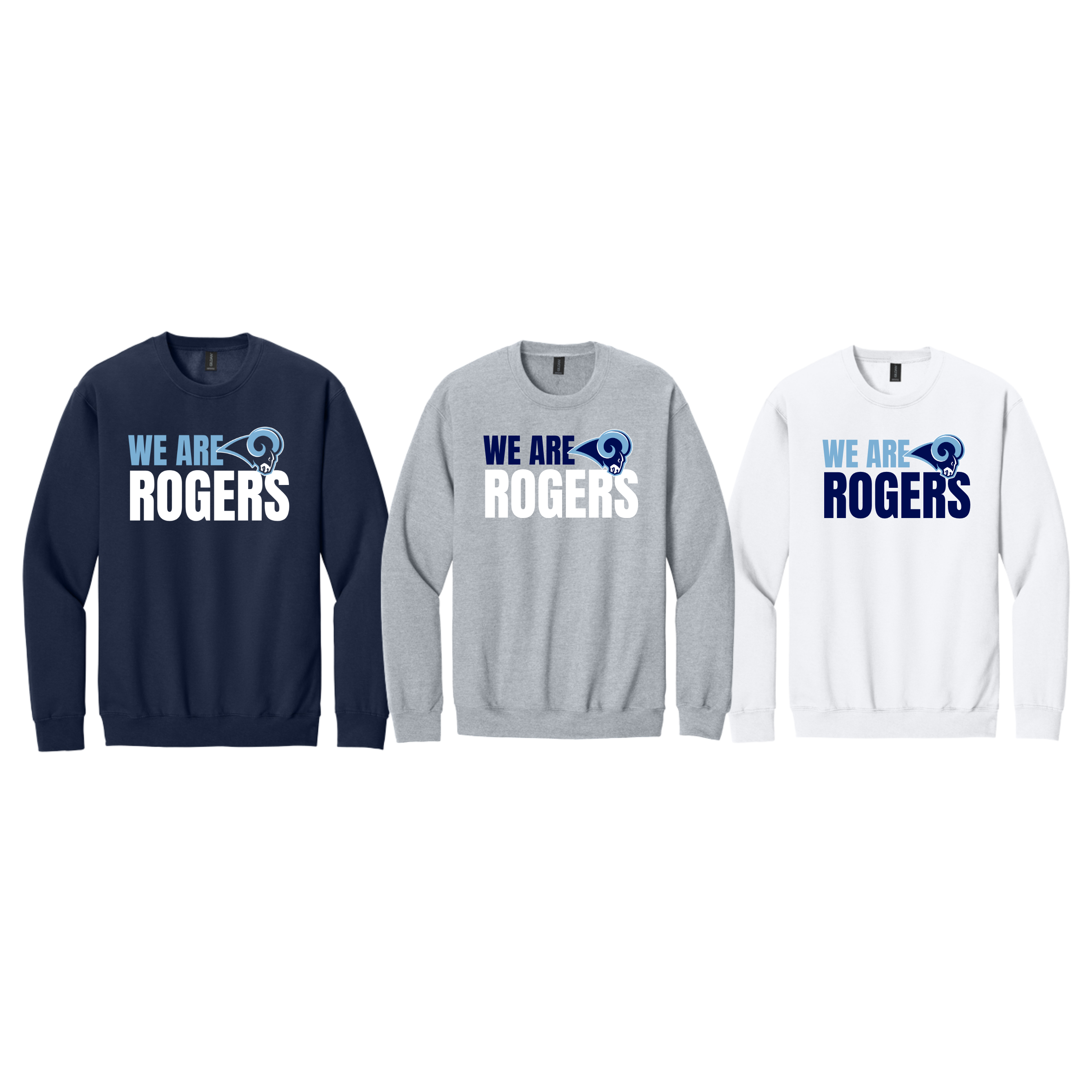 Rams We Are Rogers Hoodie or Crew