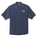 Rams Coach New Era 1/4-Zip Cage Jacket
