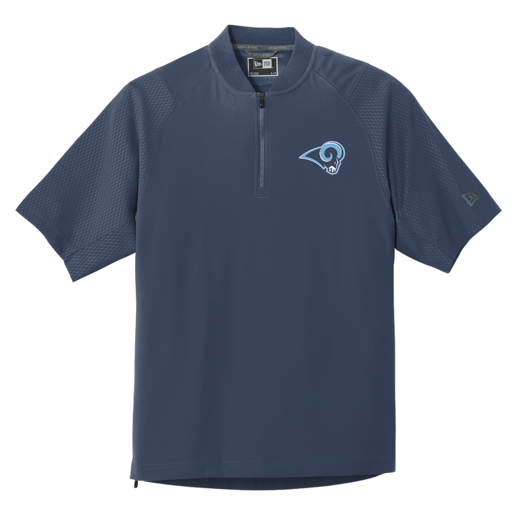 Rams Coach New Era 1/4-Zip Cage Jacket