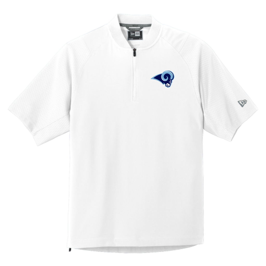 Rams Coach New Era 1/4-Zip Cage Jacket