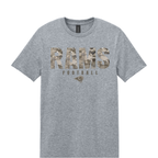 Rams Boosters - Camo Football T-Shirt