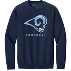 Rams Classic Football Hoodie or Crew