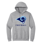 Rams Classic Football Hoodie or Crew