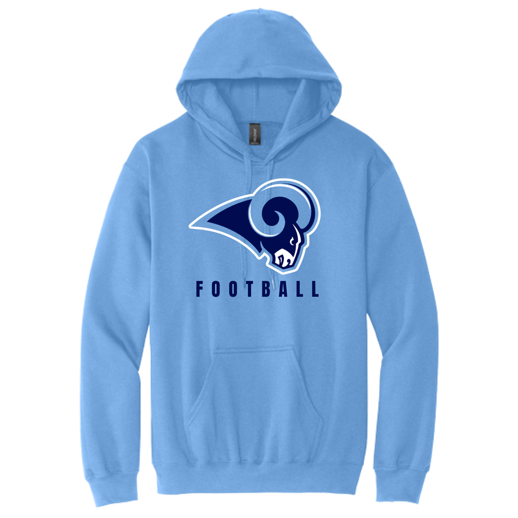 Rams Classic Football Hoodie or Crew