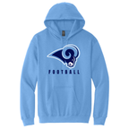 Rams Classic Football Hoodie or Crew
