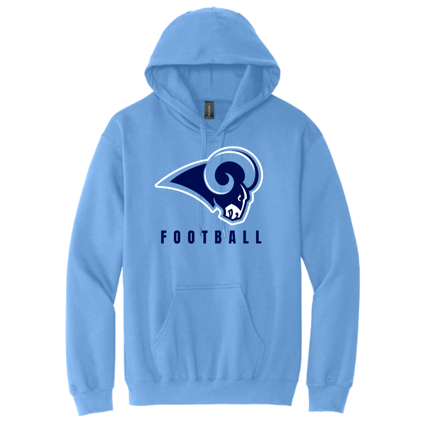 Rams Classic Football Hoodie or Crew