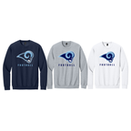 Rams Classic Football Hoodie or Crew