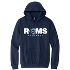 Booster Rams Football Hoodie or Crew