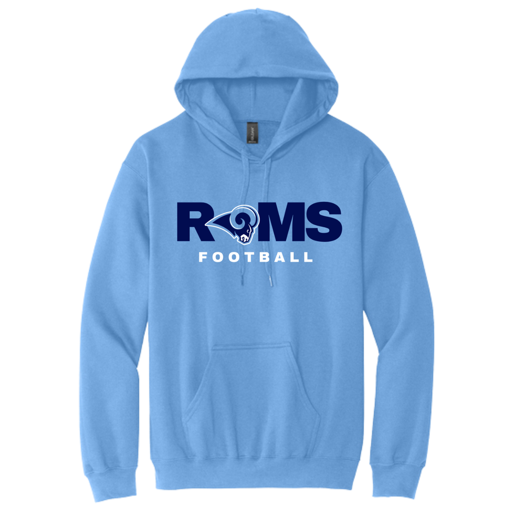 Booster Rams Football Hoodie or Crew