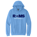 Booster Rams Football Hoodie or Crew