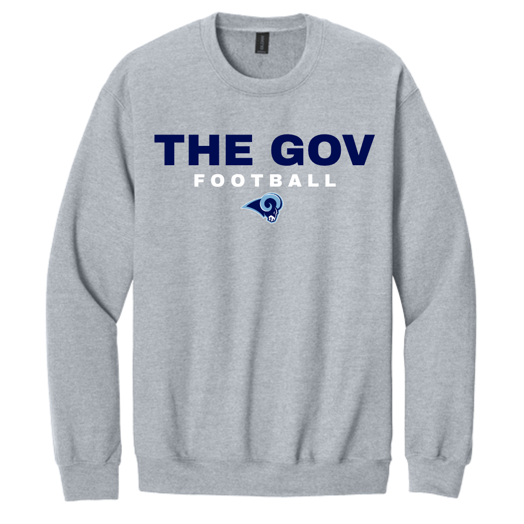 Rams The Gov Football Hoodie or Crew
