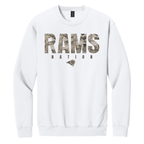Rams Nation Camo Hoodie or Crew