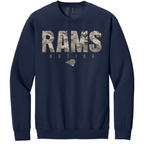 Rams Nation Camo Hoodie or Crew