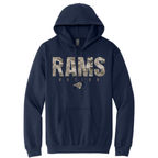 Rams Nation Camo Hoodie or Crew