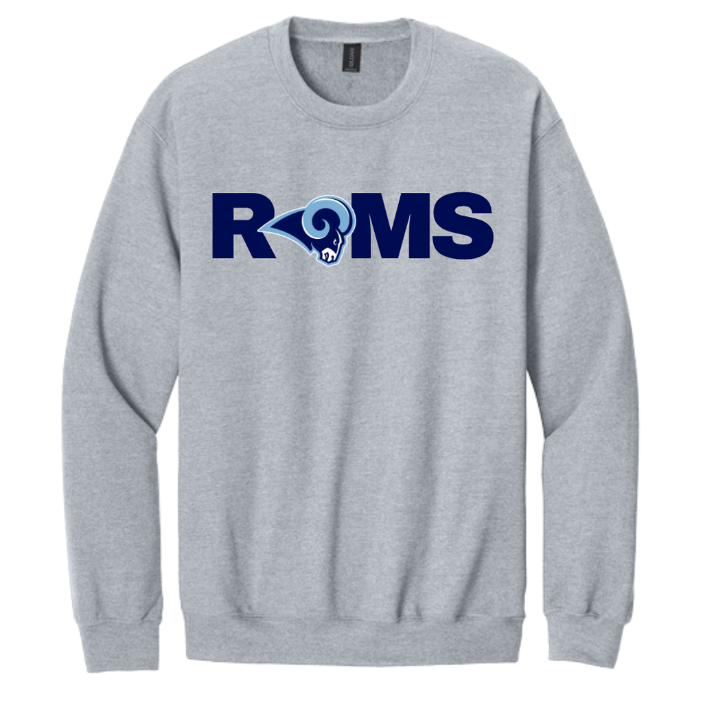 Rams Hoodie or Crew