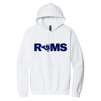 Rams Hoodie or Crew