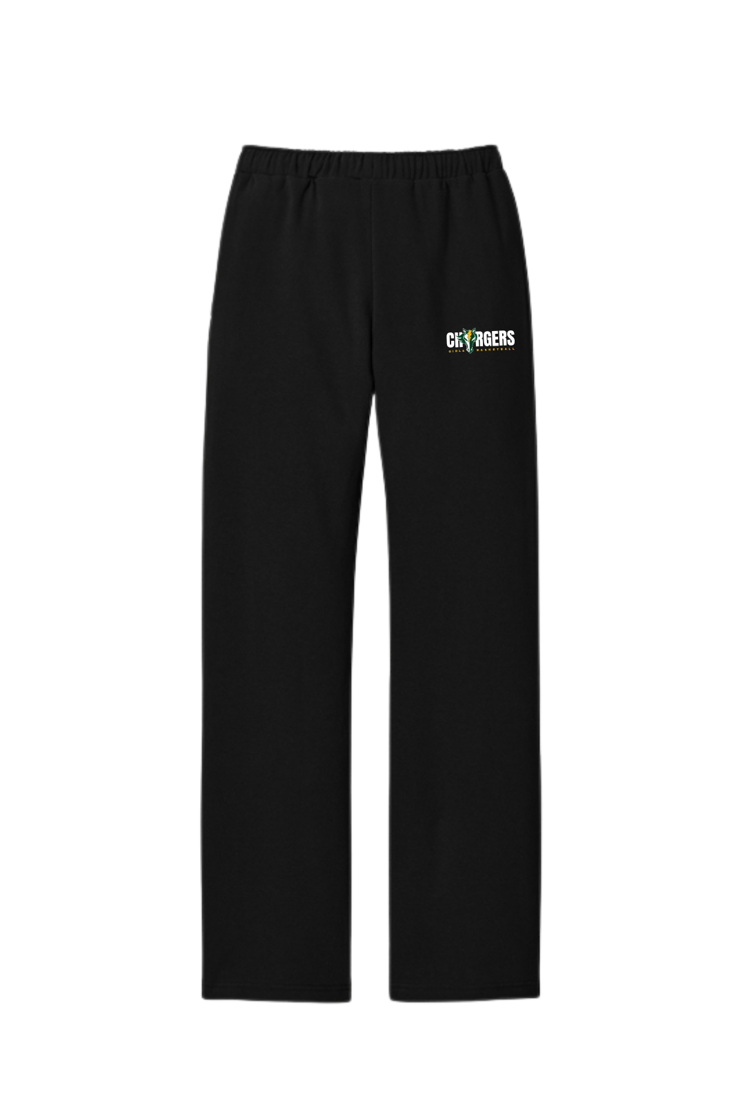 KR Basketball - Sideline Wordmark Open-Bottom Sweatpants