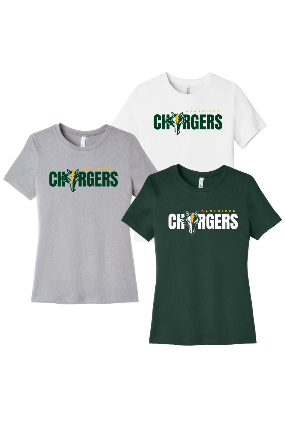 KR - Chargers Womens Crewneck T-Shirt