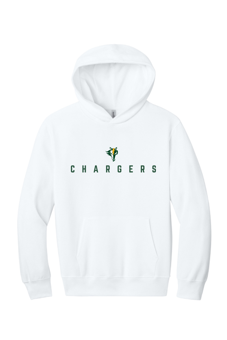 KR   - Premium Embroidered CHARGERS Wordmark Hoodie
