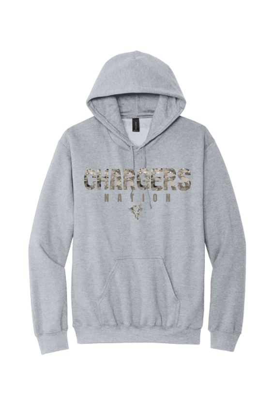 KR - Chargers CAMO Hoodie