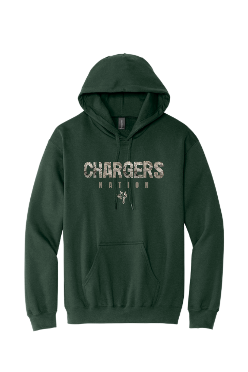 KR - Chargers CAMO Hoodie