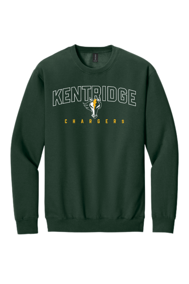 KR - Chargers Outline Arch Crewneck