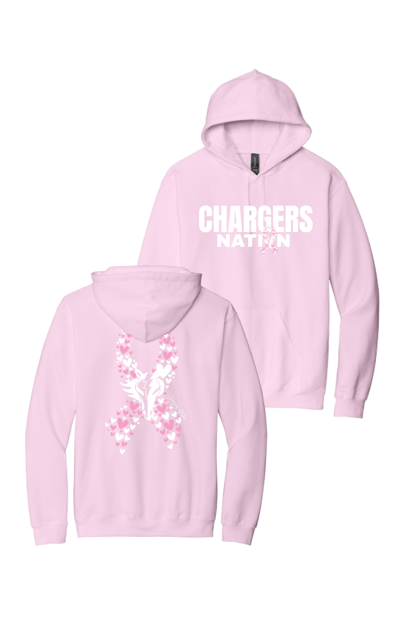 KR - Chargers Pink Out Awareness Hoodie