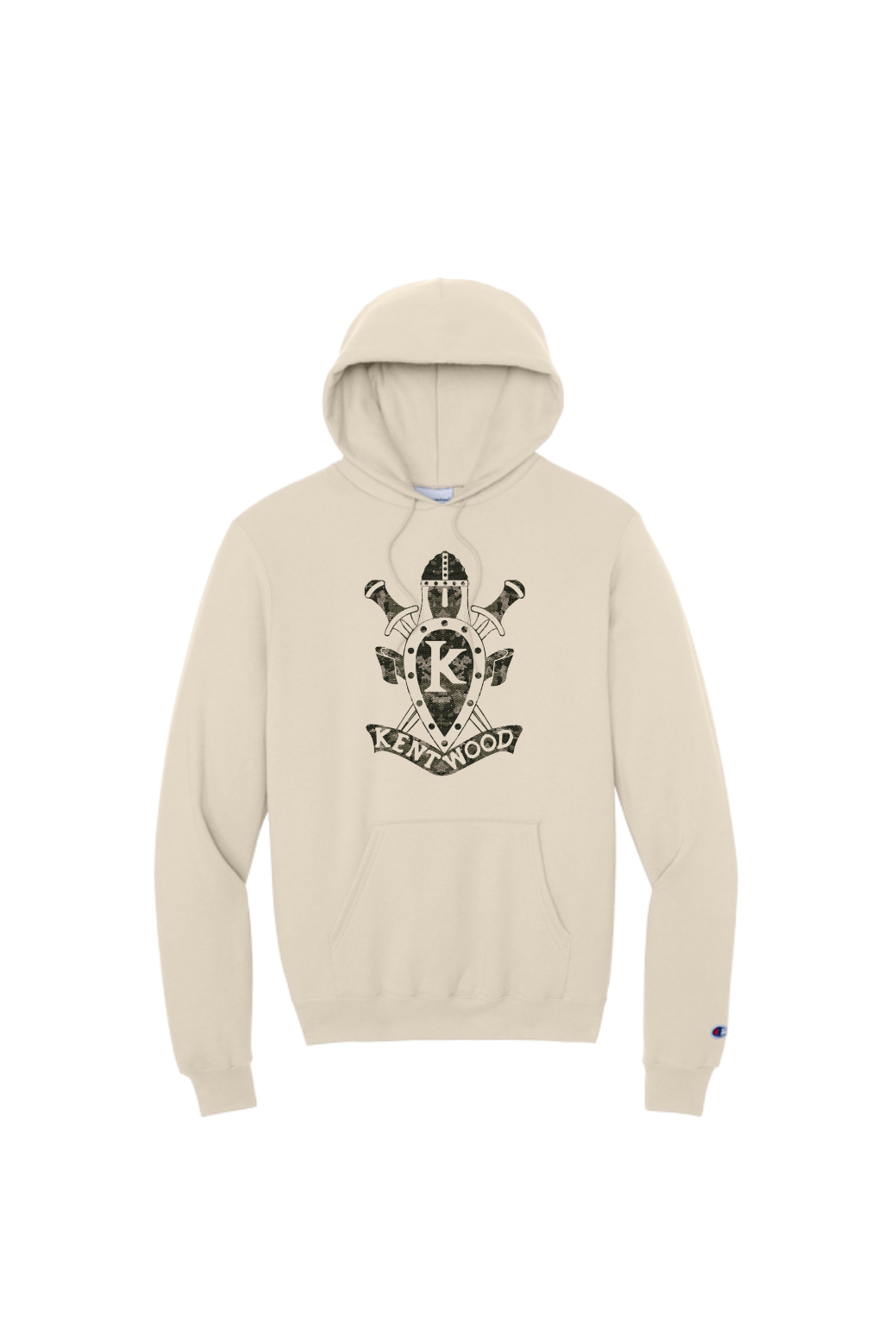 KWFB   - CAMO Crest Hoodie or Crew
