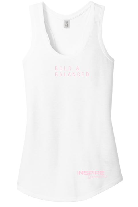 Inspire - Balanced Jersey Racerback Tank