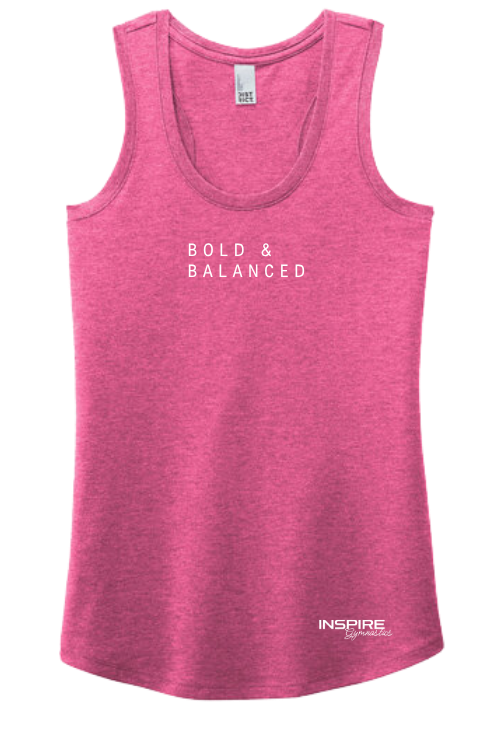 Inspire - Balanced Jersey Racerback Tank