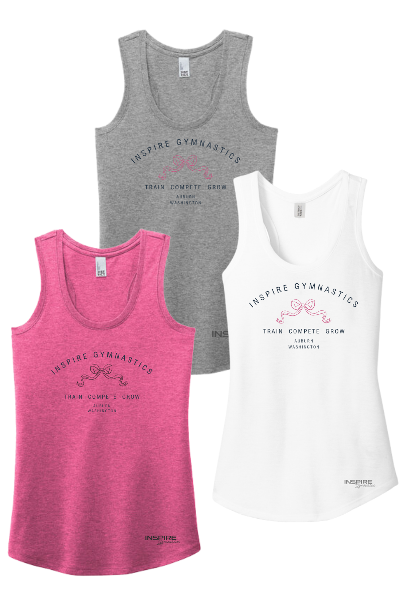 Inspire - Bow Jersey Racerback Tank