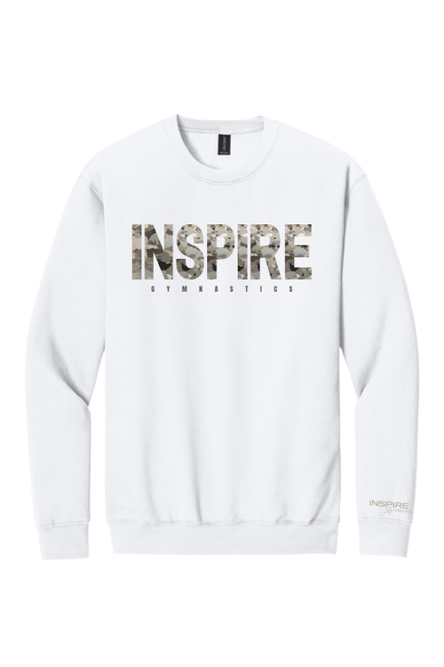 Inspire - Camo Crewneck