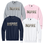Inspire - Camo Crewneck