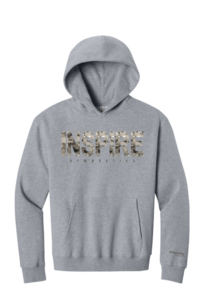 INSPIRE - YOUTH Camo Hoodie