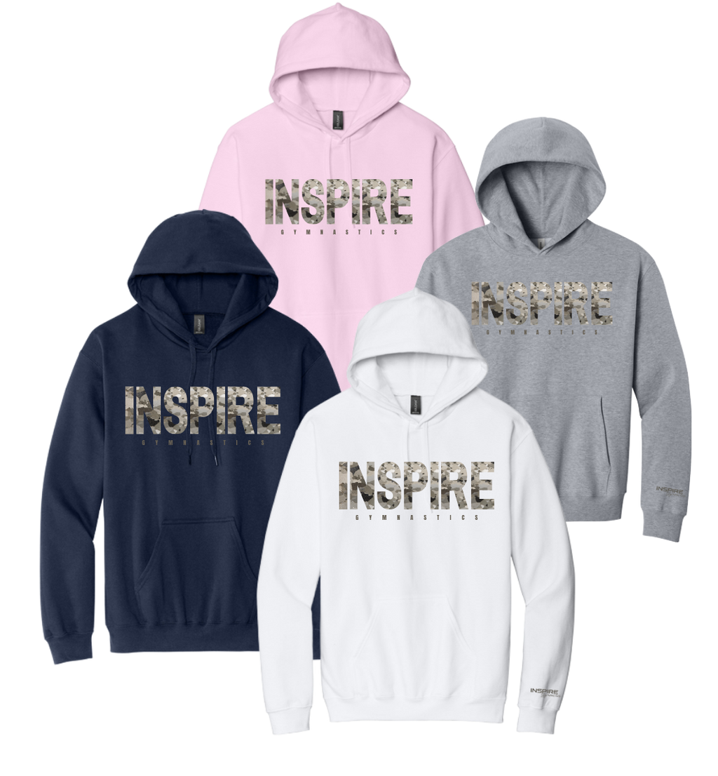 Inspire - Camo Hoodie