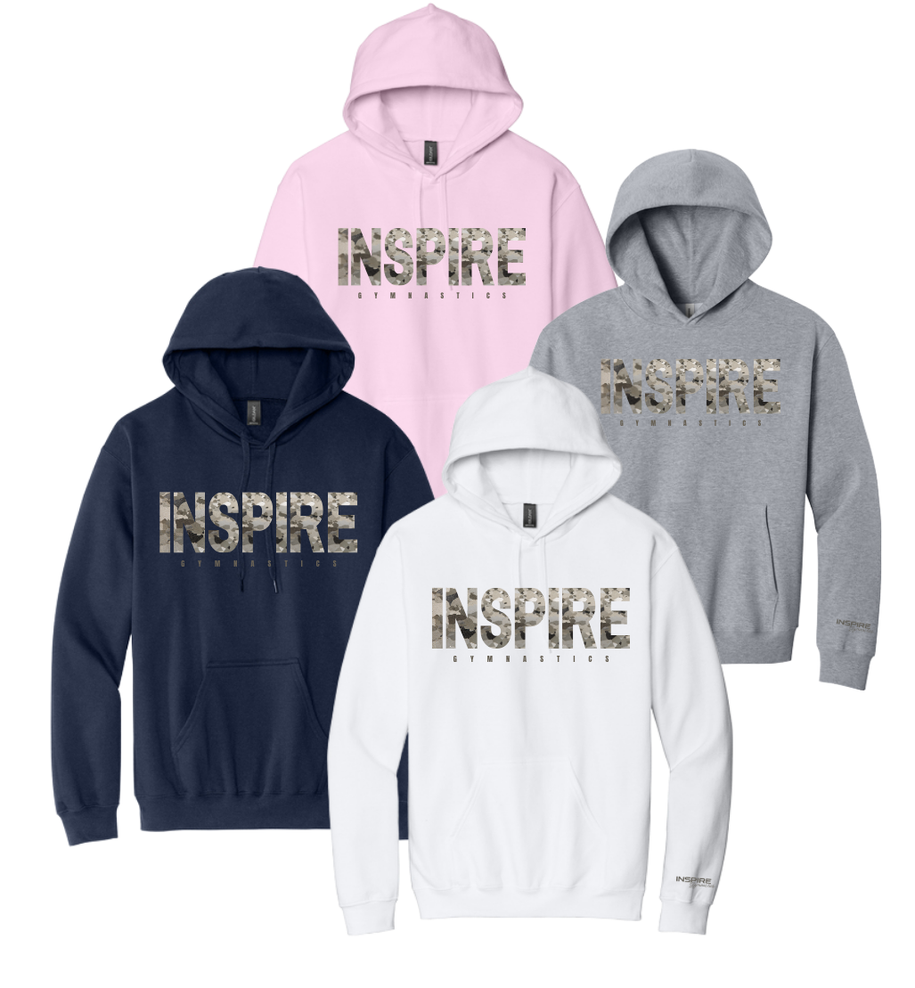 Inspire - Camo Hoodie