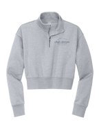 Inspire - Cursive Cropped 1/4-Zip