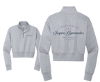 Inspire - Cursive Cropped 1/4-Zip