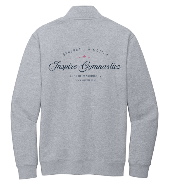 Inspire - Cursive Classic-Length 1/4-Zip