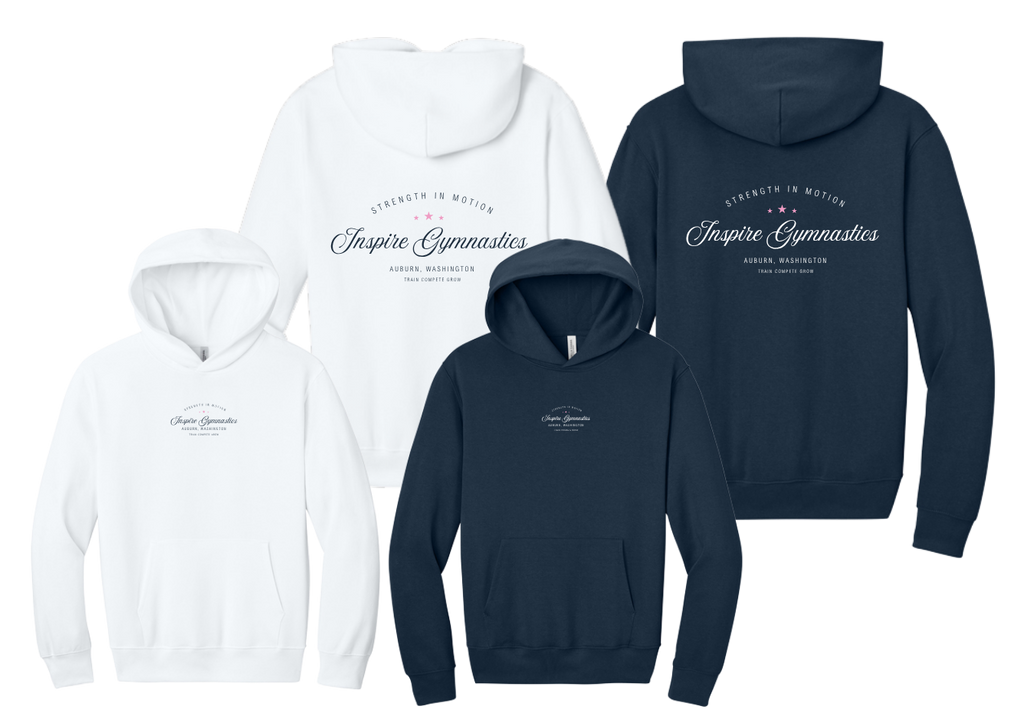 Inspire - Cursive Hoodie