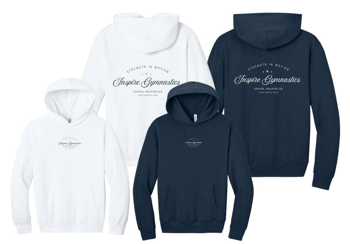 INSPIRE - YOUTH Cursive Hoodie