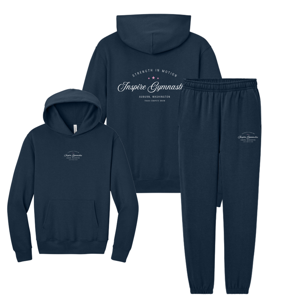 INSPIRE - YOUTH Cursive Hoodie