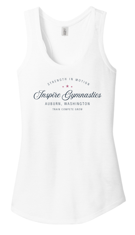 Inspire - Cursive Racerback Tank
